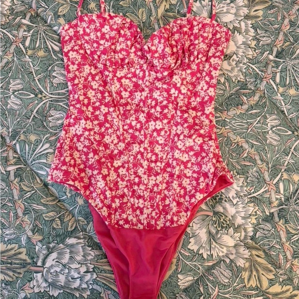 ZARA Floral Body Suit